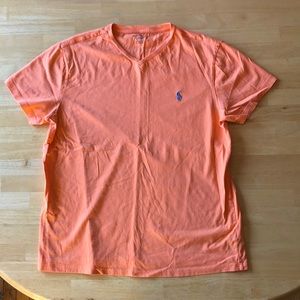 Ralph Lauren Orange Polo T-shirt
